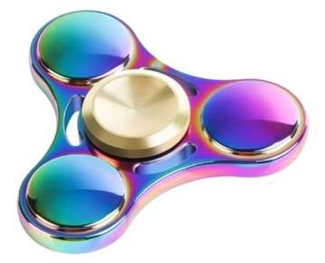 Spinner Rainbow Gradient Tęcza Metal Antystresowy