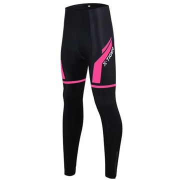 SPODNIE LEGINSY LEGGINSY GETRY ROWEROWE KOLARSKIE WKŁADKA ŻELOWA OCIEPLENIE