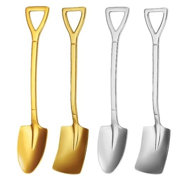 Ложка Посуда из нержавеющей стали Чайная креативная лопатка Ложка Кофейная ложка Льда