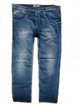 SPODNIE JEANS BIG STAR DRAKE W38/L32-W100/L110 DENIM EXTRA QUALITY COMFORT