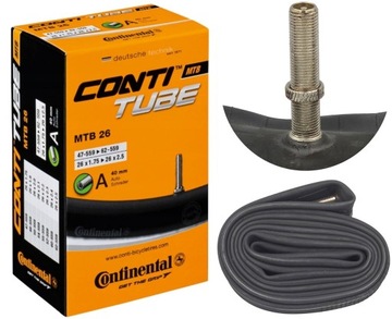 CONTINENTAL TUBE 26x1,75/2,50 MTB AV (Schrader) A40