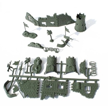Модель сцены солдатского лагеря Playset
