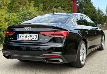 Audi A5 F5 2022 Audi A5 Sportback 1WL ASO Salon PL FV23 CarPlay Android Kamera Czujniki, zdjęcie 3