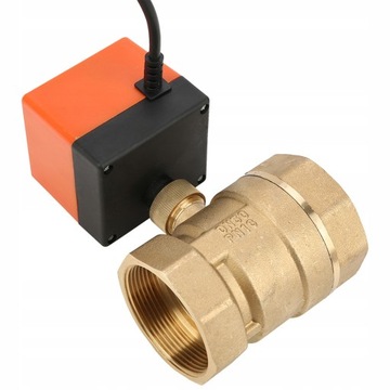 ELEKTROZAWÓR KULOWY G1-1/4 DC12V DN32 siłownik