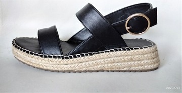 RIVER ISLAND sandały espadryle boho - 40/25,5 cm