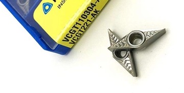 Płytki VCGT 110304 AK H01-Aluminum Nowe
