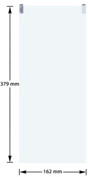 2 шт. защитная пленка для ноутбука 379 x 162 мм 16,2 дюйма 21:9