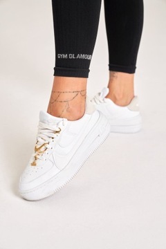 ЛЕГИНСЫ PUSH UP 2.0 ЧЕРНЫЕ GYM GLAMOUR L