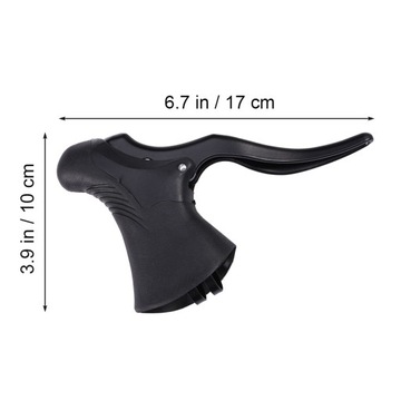 ВЕЛОСИПЕДНЫЙ ТОРМОЗ ЧЕРНЫЙ 22 2ММ 23 8ММ И БЕЗОПАСНЫЙ