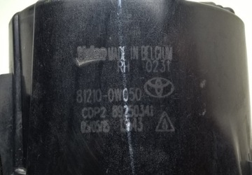 TOYOTA AVENSIS T27 15-18 ГАЛОГЕННАЯ РЕШЕТКА ПРАВАЯ ОРИГИНАЛ