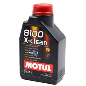 Olej Silnikowy Motul 8100 X-Clean 5w40 1L