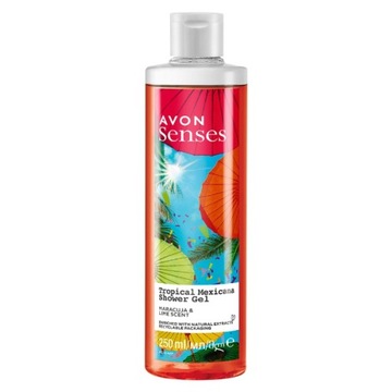 AVON AVON ŻEL POD PRYSZNIC 250 ML TROPICAL MEXICANA MARAKUJA LIMONKA