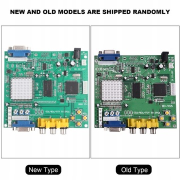 конвертер ega в vgb, адаптер yuv vga