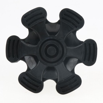 Самостоятельные 3/4 нескользящие трости с костылями, резиновый наконечник, черные