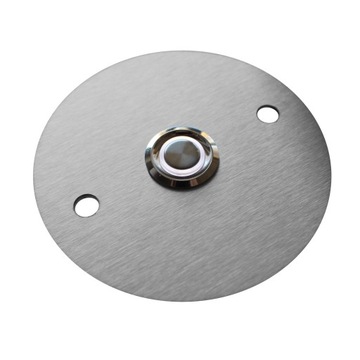 Przycisk dzwonka do domofonu do słupka LED 9/12/24/230V D8,5 INOX nierdzewn