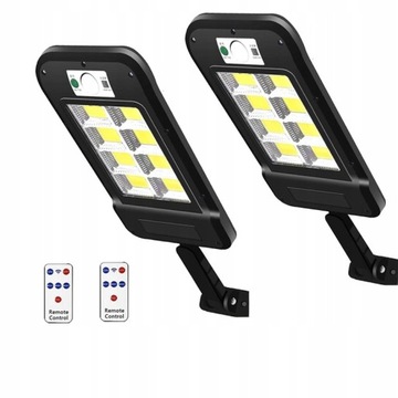 LAMPA SOLARNA COB CZUJNIK RUCHU ZMIERZCHU UCHWYT