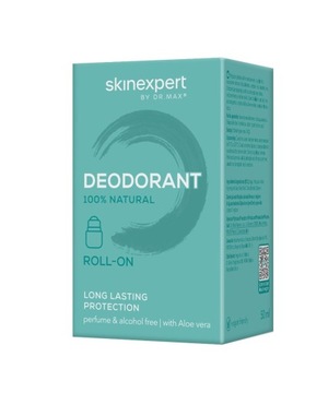 Skinexpert By Dr. Max Dezodorant Naturalny roll-on 50 ml