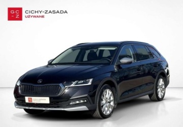 Skoda Octavia IV Scout 2.0 TDI 150KM 2022 Skoda Octavia Scout 2.0 TDI 4x4 150KM Matrix HeadUp Ambiente Kessy El.Klap