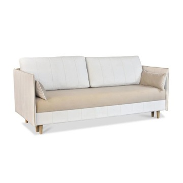 KLASYCZNA TAPICEROWANA KANAPA NOWOCZESNA SOFA ASPIRE DO SALONU 208x102