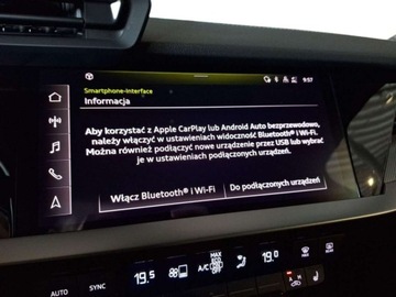 Audi A3 8Y S3 Limousine 2.0 TFSI 310KM 2022 Audi S3 Pakiet CZERN Car Play Android Auto Gwarancja 2.0 Benzyna 310KM, zdjęcie 18