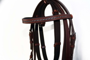 УЗДЕЦА + АНАТОМИЧЕСКИЕ ПОВОДА, ПРОФИЛИРОВАННЫЕ, ПОЛНЫЙ РАЗМЕР