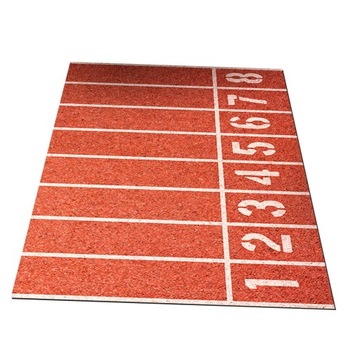 Детские мягкие коврики для кровати Playhouse 50x80 см, красные