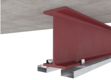 Зажим KNAUF Fireboard 50 шт. колонна, стальная балка, подвесной потолок.
