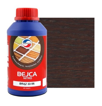 Bejca nitro SOPUR brąz 22-56 500ml 0,5L 2256