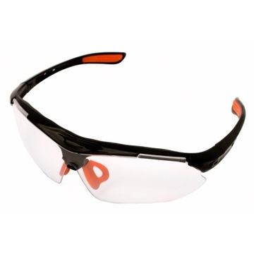 LEKKIE I MOCNE OKULARY OCHRONNE BEZBARWNE RESISTE