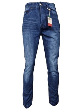 B3694 MĘSKIE SPODNIE JEANS STRAIGHT RYAN TOMMY HILFIGER JEANS 34/32