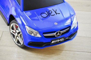 Ездовой автомобиль MERCEDES в подарок на годик + Имя