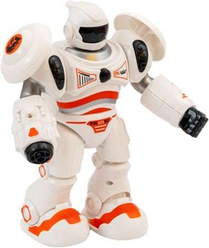 УЛЫБКИЙ РОБОТ, идущий по святому звук апельсины. 3+