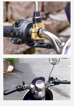 ЗАЖИМ ГАЛОГЕННЫЙ МОТОЦИКЛОВЫЙ КРОНШТЕЙН ДЛЯ РУЛЯ GMOL 25-30 ММ