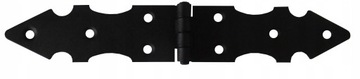 ZAWIAS BUDOWLANY OZDOBNY DO DRZWI 32x200 CZARNY