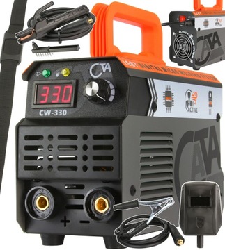 SPAWARKA INWERTOROWA INWERTEROWA 330A LCD MMA + MASKA ZESTAW 230V