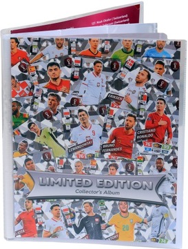 duży ALBUM LIMITED EDITION z Listą kart QATAR 2022