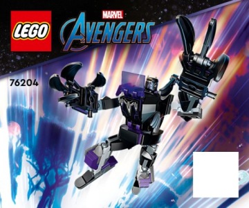 LEGO Marvel Panther Заводная броня 76204