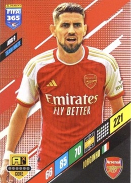 Karty piłkarskie PANINI FIFA 365 2024 karta CORE ARS 9 Jorginho