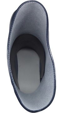 ДЕТСКИЕ БЛЕСТЯЩИЕ ТЕМНО-СИНИЕ РЕЗИНКОВЫЕ БОТИНКИ, размер 32