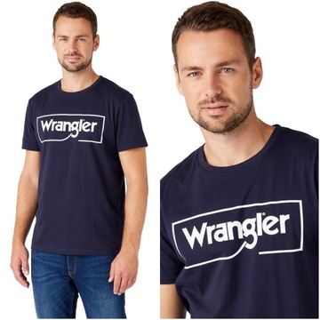 WRANGLER FRAME LOGO TEE MĘSKI T-SHIRT KOSZULKA 2XL