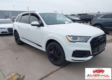 Audi Q7 II 2021 Audi Q7 2021r., Premium Plus 45 Tfsi Quattro Tiptronic, 2L, od ubezpieczal
