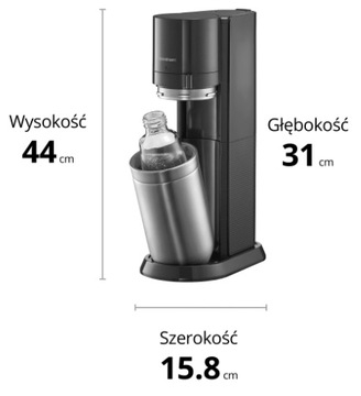 SODASTREAM Карбонизатор для воды ДУО 2 бутылки + PEPSI