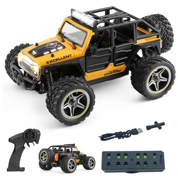 RC АВТОМОБИЛЬ СО СВЕТОДИОДНОЙ ФАРОЙ RC 2WD ВНЕДОРОЖНЫЙ АВТОМОБИЛЬ-КАБРИОЛЕТ