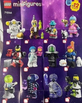 LEGO Minifigures 71046 Космические минифигурки — набор из 12 шт.