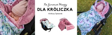 Спальный мешок для коляски, теплое одеяло для детского кролика