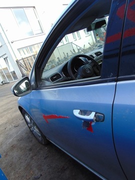 DVEŘE LEVÉ PŘEDNÍ VW GOLF VI LA7W