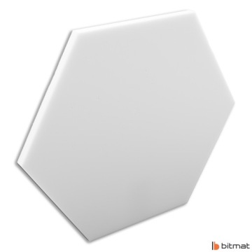 HEXAGON белая настенная звукоизоляционная панель для потолка, эхо, реверберация, гладкая