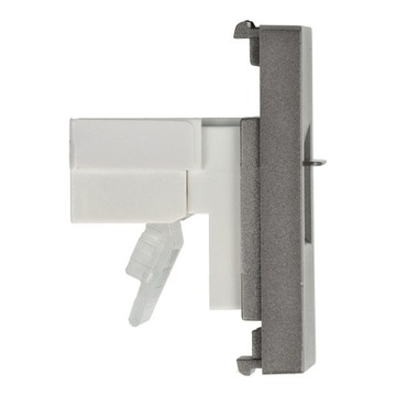 КОМПЬЮТЕРНАЯ ИНТЕРНЕТНАЯ РОЗЕТКА LAN CAT6 RJ45 DC МОДУЛЬ УМНОГО ДОМА СЕРЫЙ