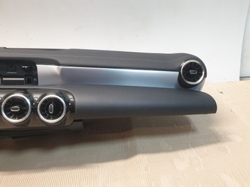 ПАНЕЛЬ КОНСОЛИ MERCEDES W177 AMG КОЖА БЕЛАЯ РЕЗЬБА