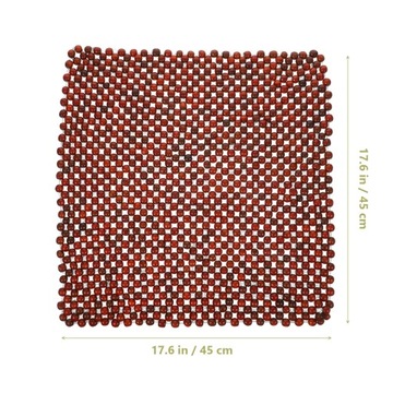 ДЫШАЩАЯ ПОДУШКА ВОДИТЕЛЯ АВТОКРЕСЛО ДЕРЕВЯННЫЕ БУСА УДОБНЫЕ ПОДУШКИ